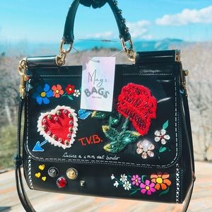 Dolce & Gabbana: Sicily Embellished Limited Edition Tote Crossbody Bag